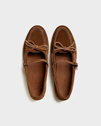 Lorea Süet Taba Kadın Loafer - 3