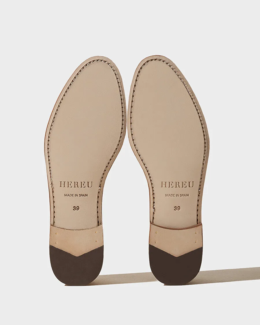 Lorea Süet Taba Kadın Loafer - 0