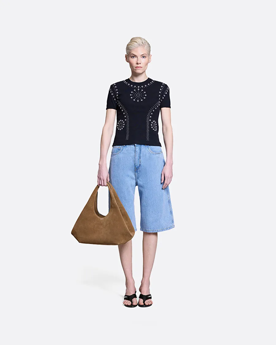 Mavi Denim Bermuda Kadın Şort - 2