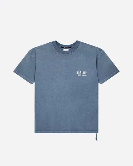 State Ekcess Mavi Erkek T-shirt
