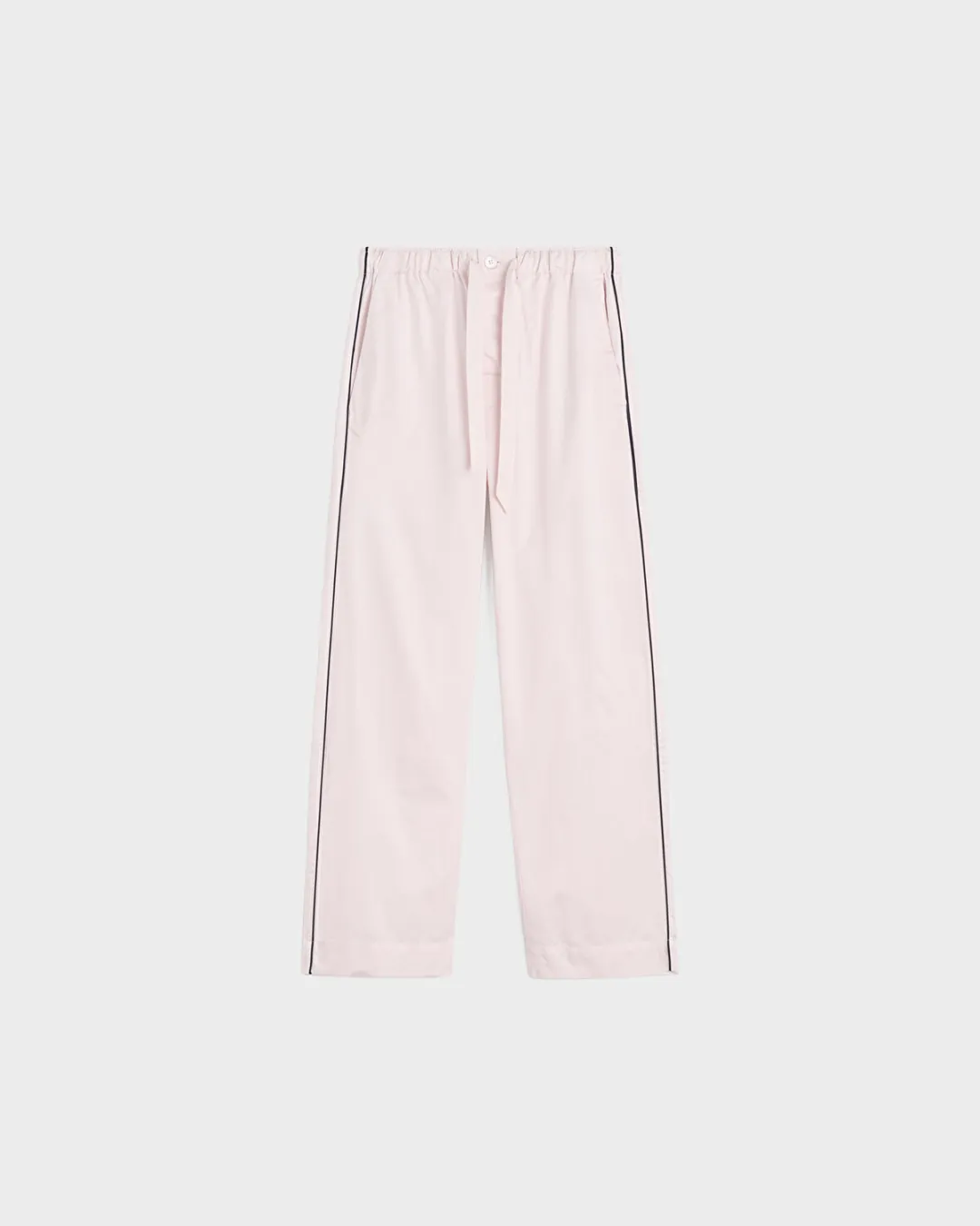 Pembe Saten Erkek Pijama Altı - 1