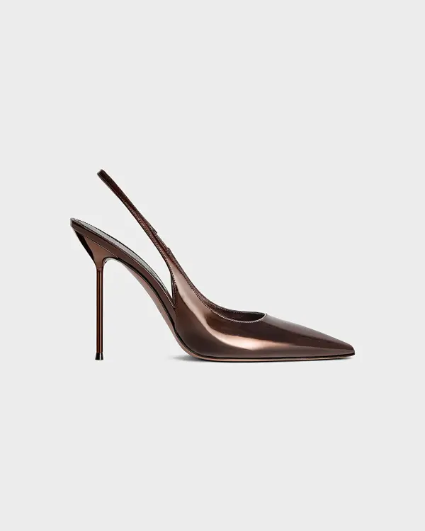 Lidia Slingback Kahverengi Kadın Pump