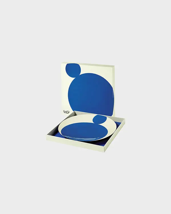 Astre Mavi Dekoratif Tabak 28x28x2,7 cm