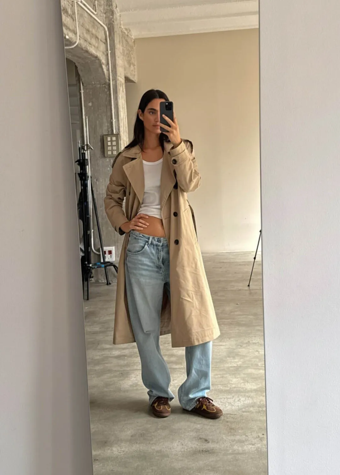 Tb.490 Kahverengi Kadın Sneakers - 0
