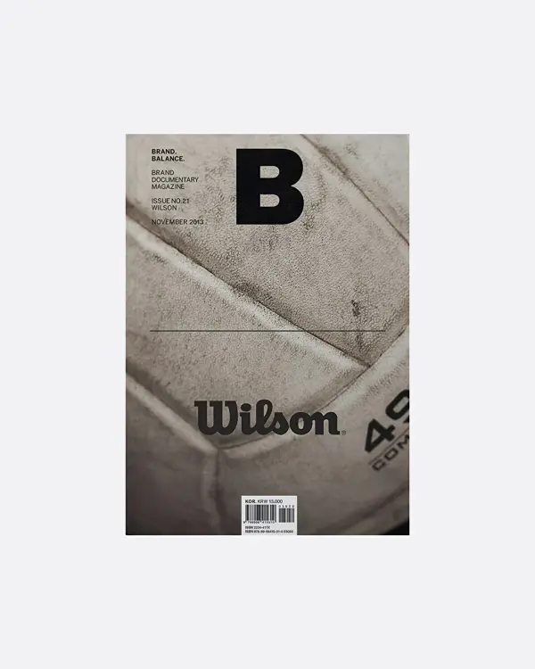 Magazine B Issue 21: Wilson
