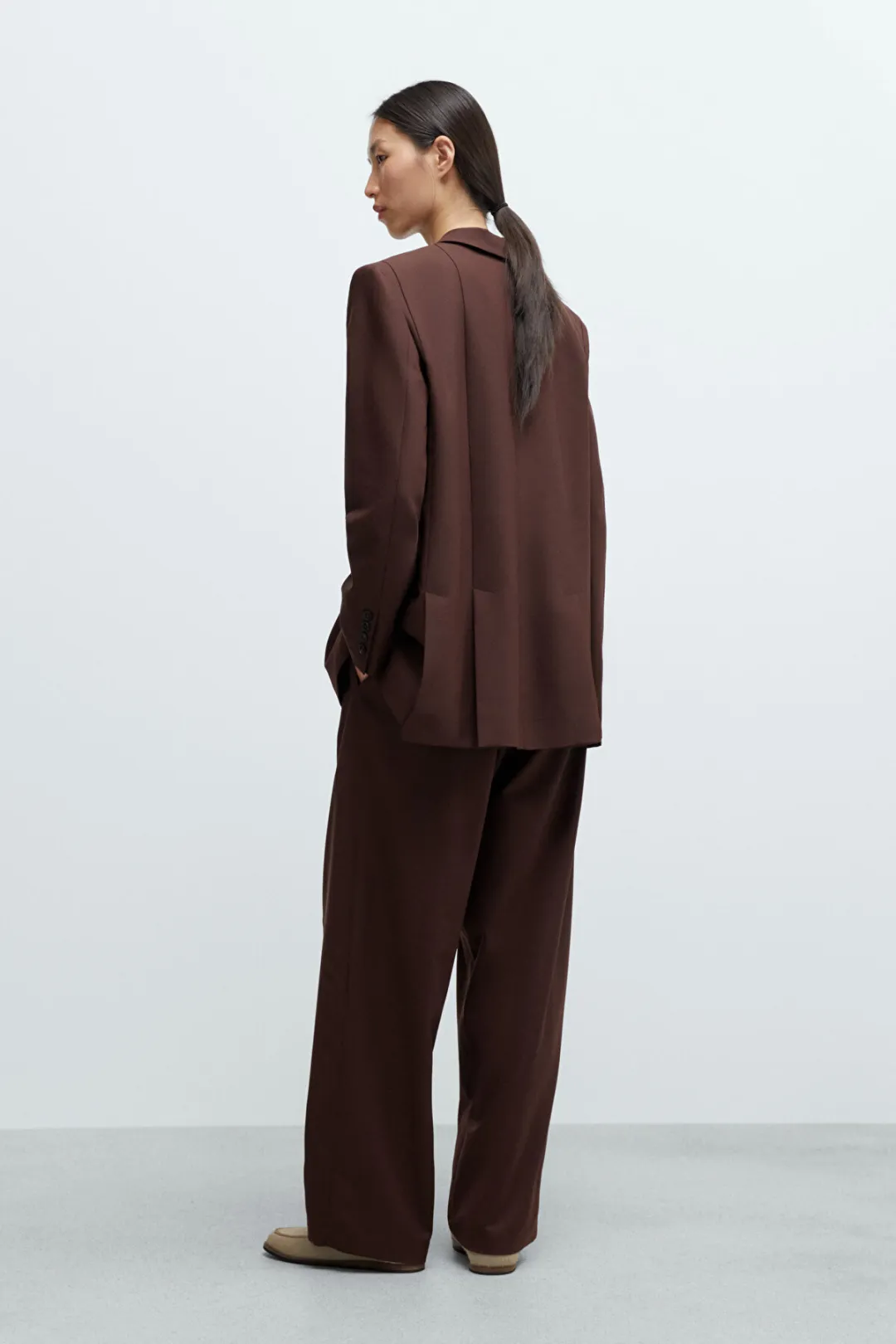 Bordo Kadın Blazer - 3
