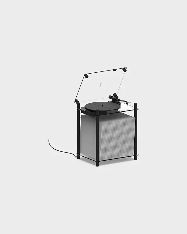 Siyah Turntable Table Stand
