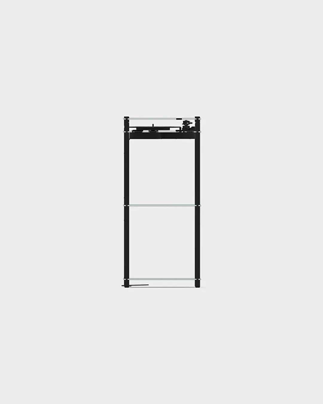 Siyah Turntable Table Stand - 2