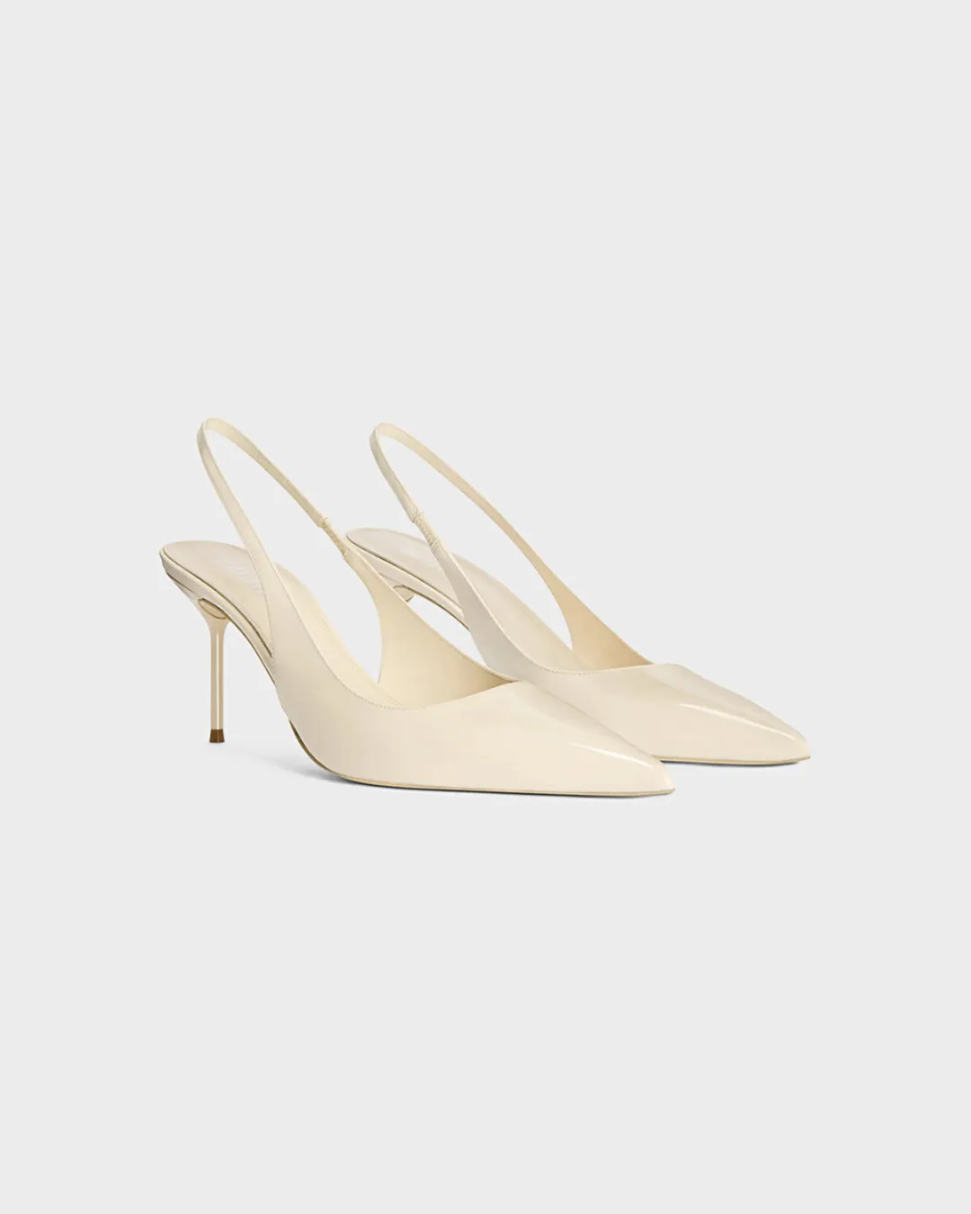 Lidia Slingback Krem Kadın Pump - 2