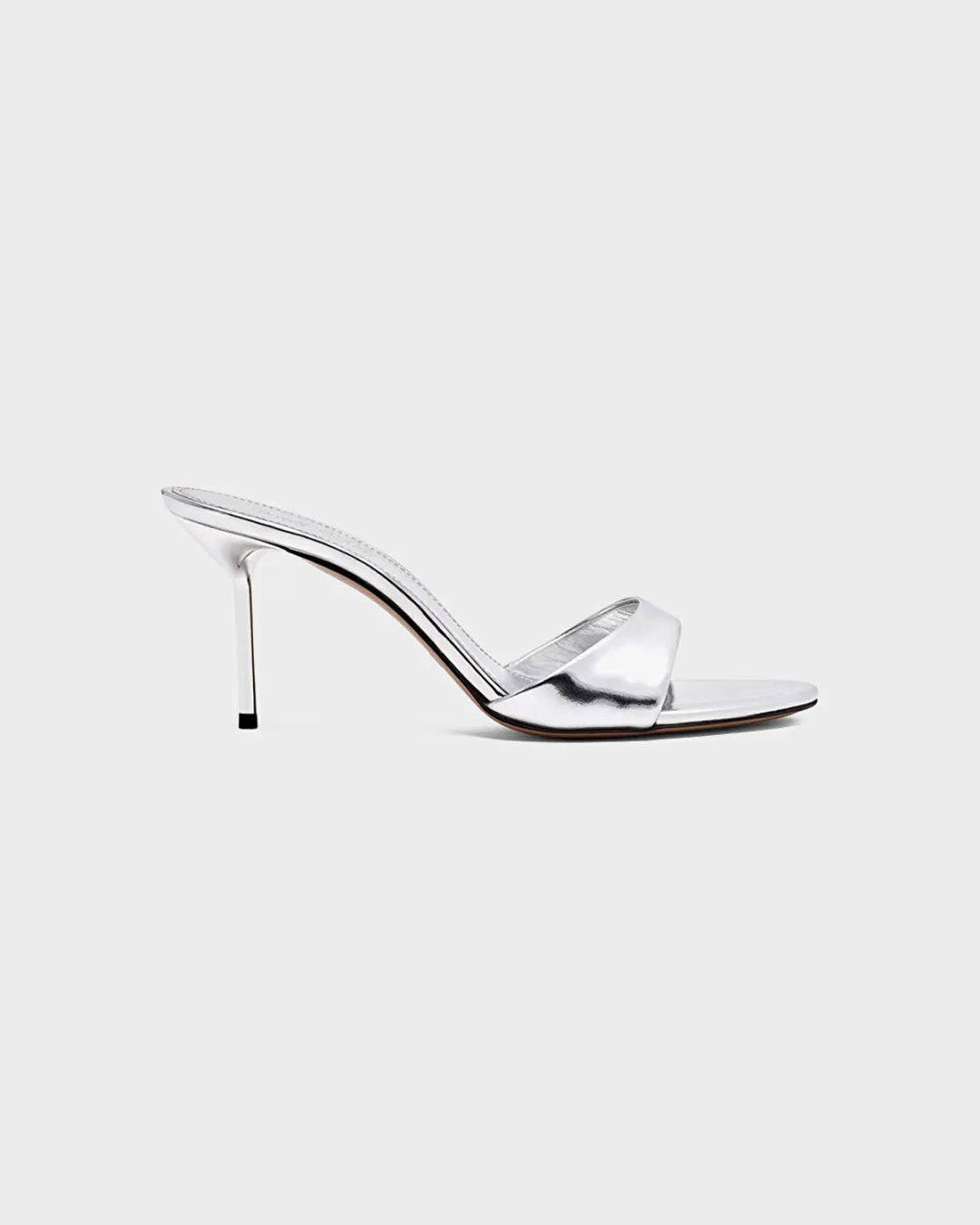 Lidia Mule Gümüş Kadın Terlik - 1