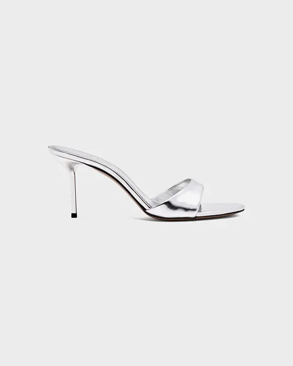 Lidia Mule Gümüş Kadın Terlik
