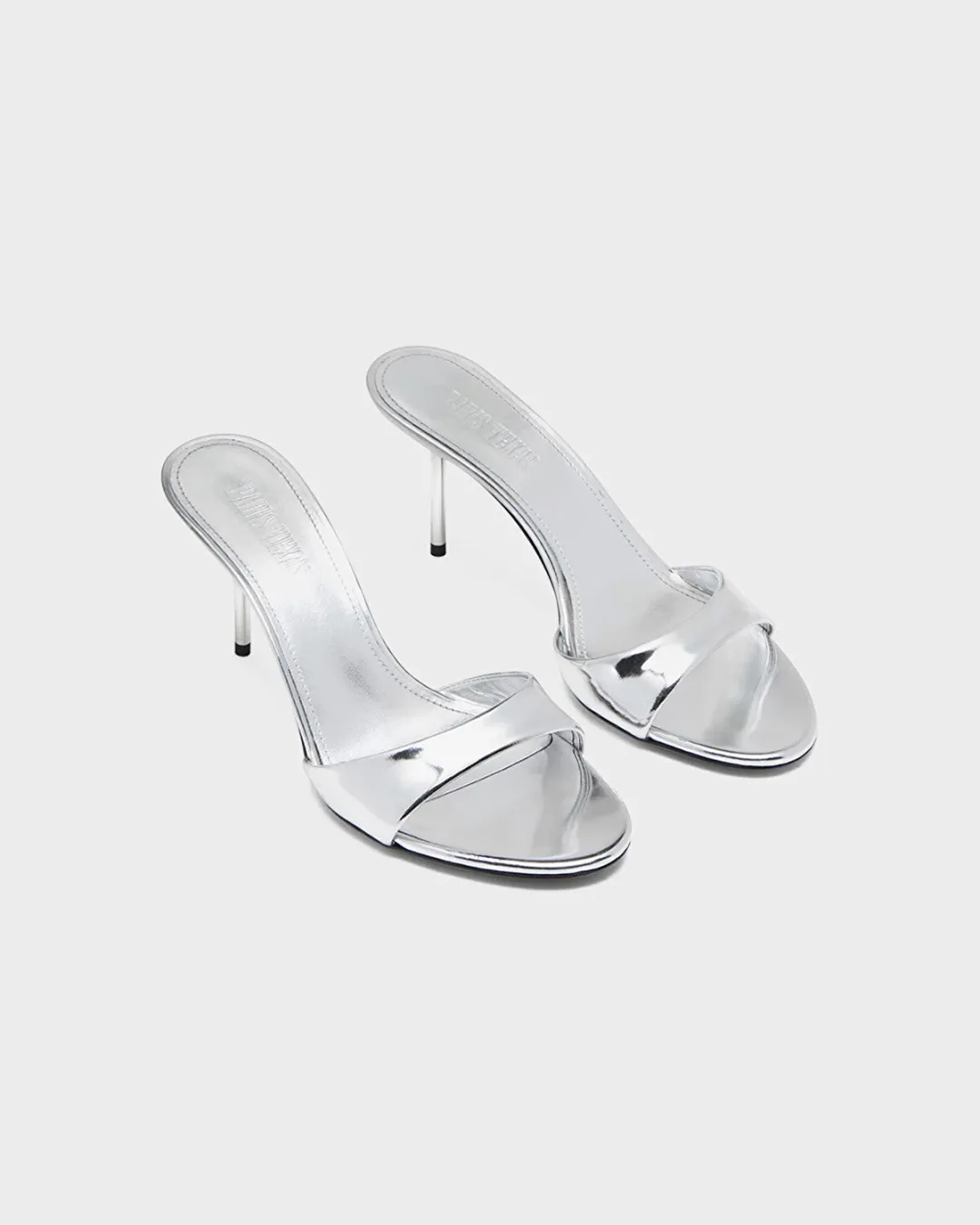 Lidia Mule Gümüş Kadın Terlik - 2