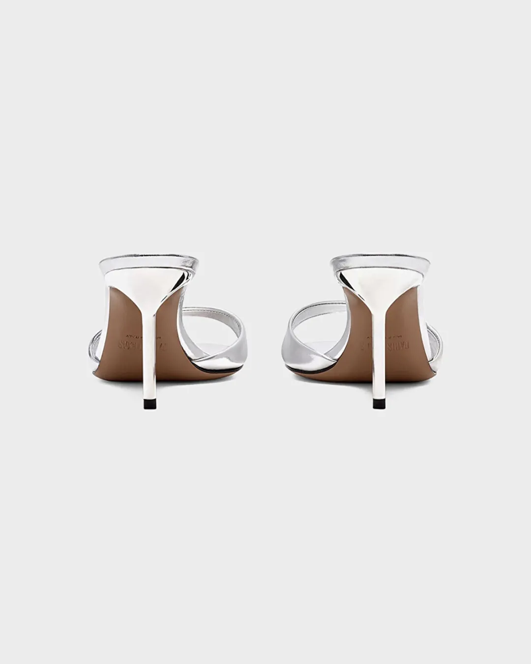 Lidia Mule Gümüş Kadın Terlik - 4