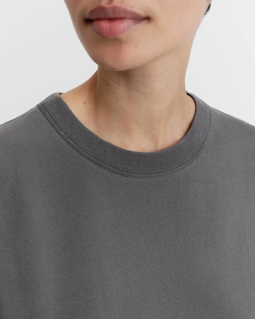 Siyah Kısa Kollu Kadın T-Shirt - 4