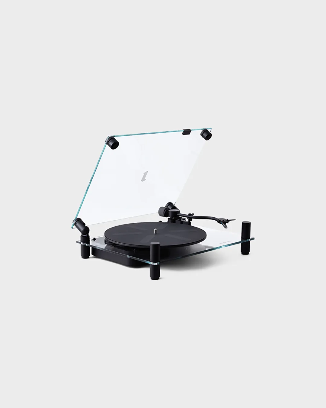 Siyah Transparent Turntable - 1