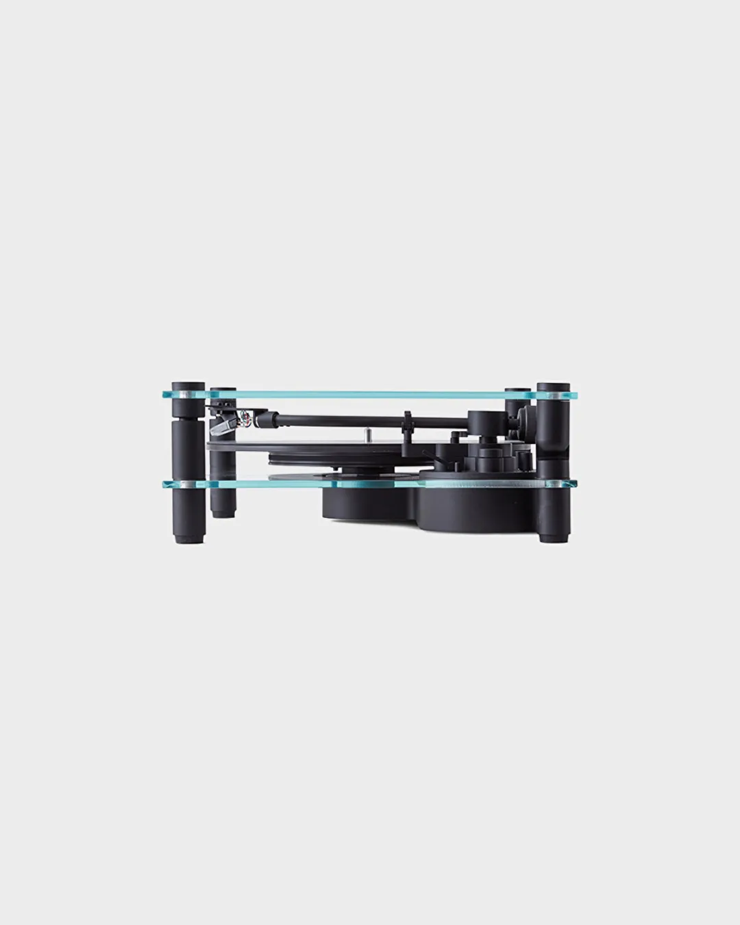 Siyah Transparent Turntable - 3