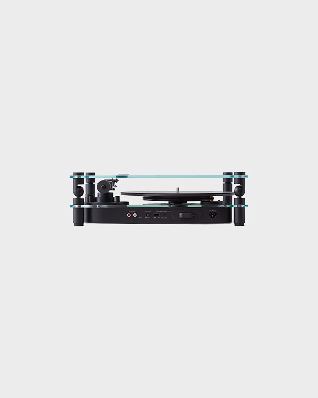 Siyah Transparent Turntable - 5