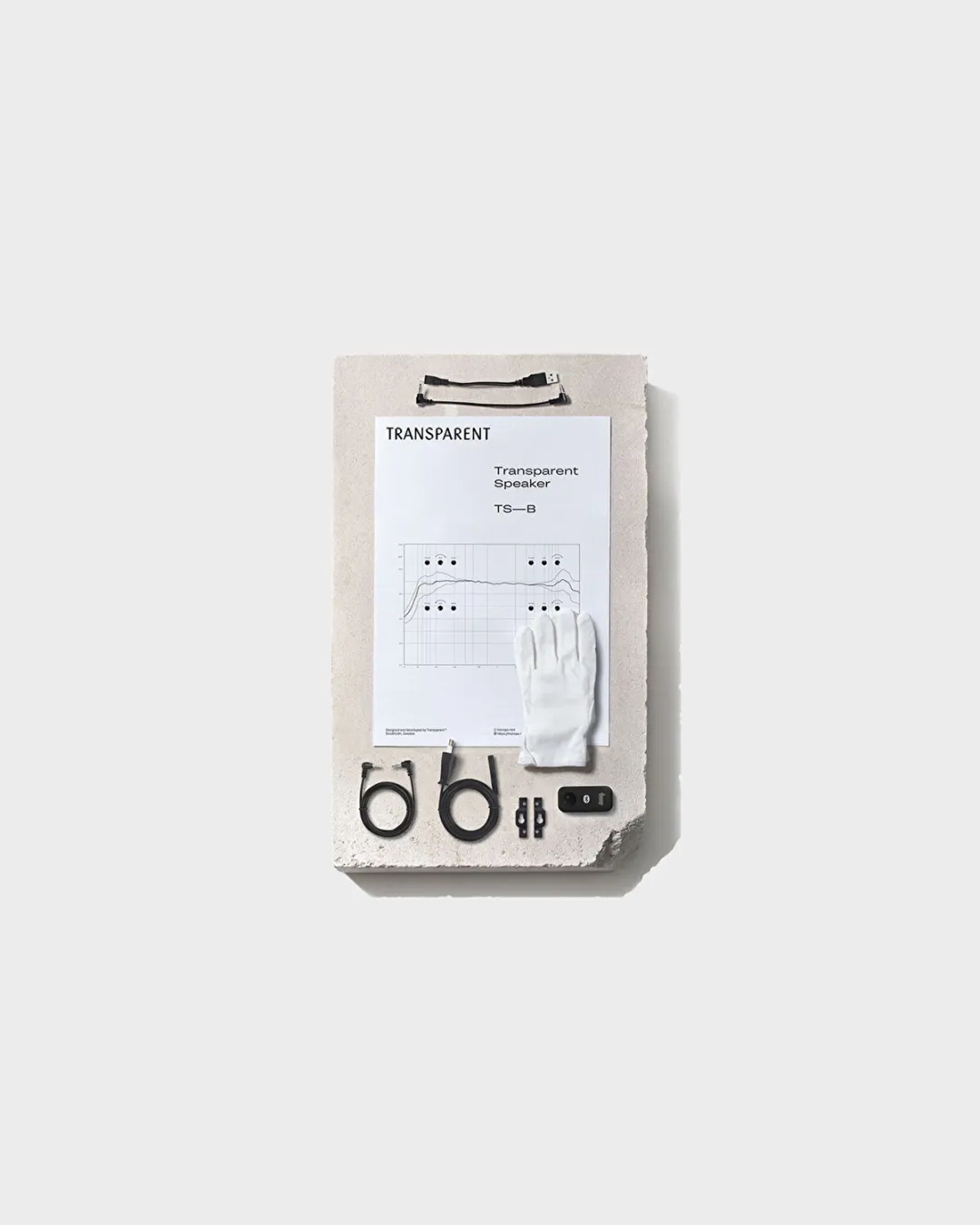 Siyah Transparent Speaker - 2