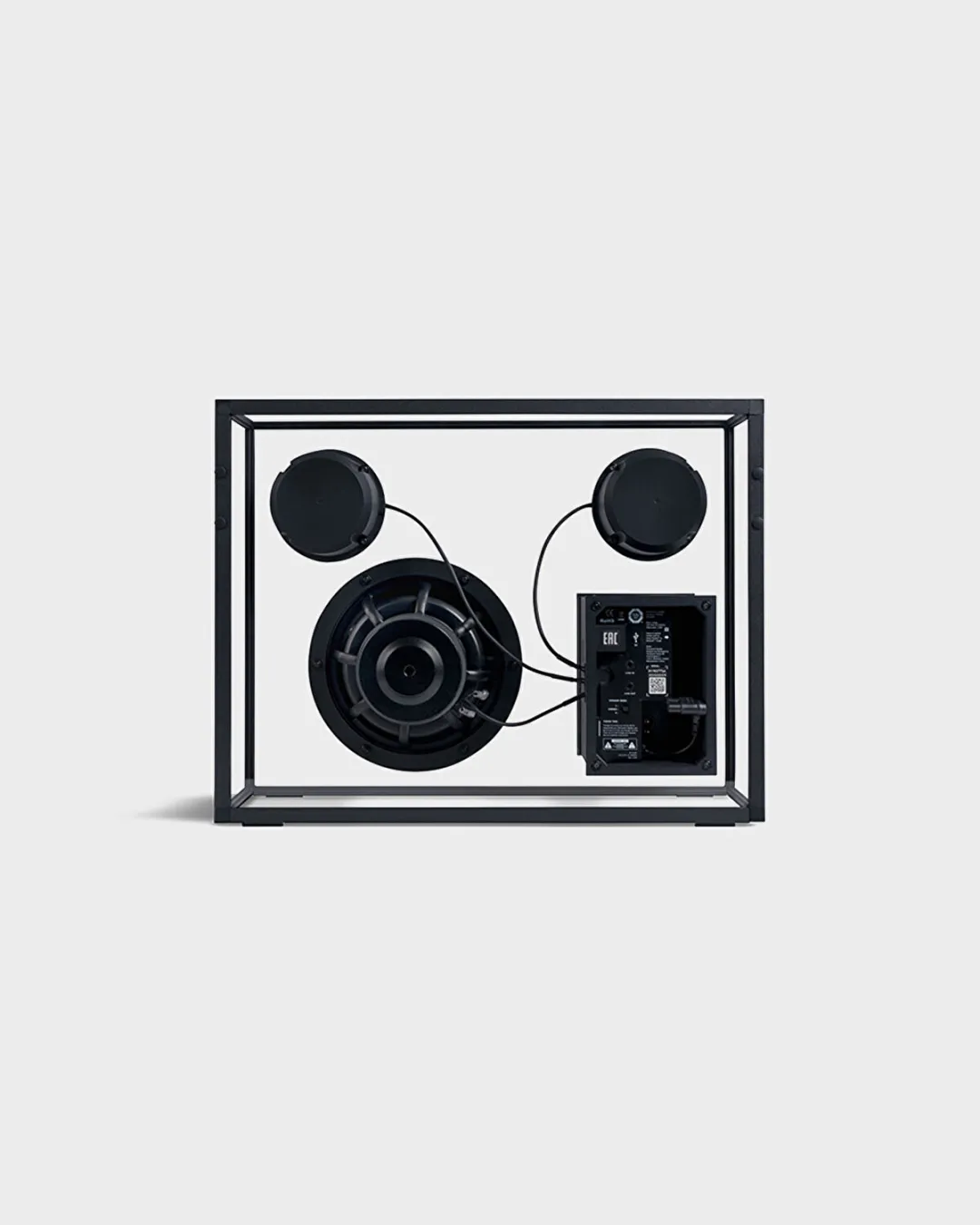 Siyah Transparent Speaker - 5