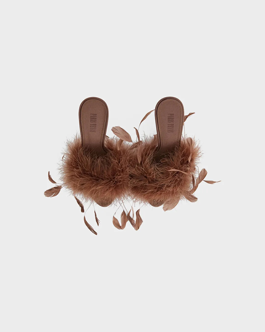 Lidia Feather Kahverengi Kadın Terlik - 0