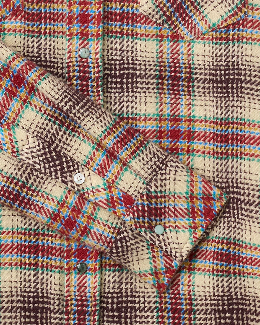 Balance Tartan Kaşmir Yeşil Kadın Gömlek - 0