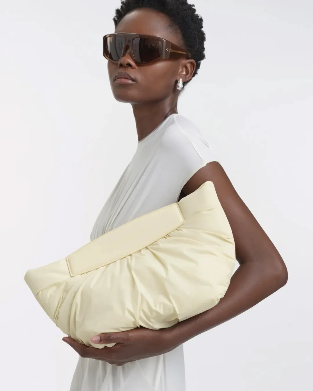 Caba Clutch Sarı Kadın Çanta - 0