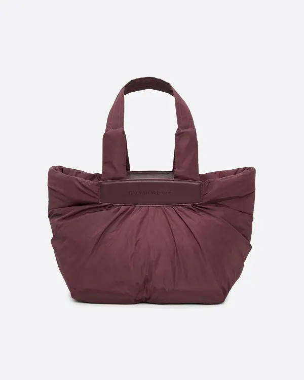 Caba Tote Orta Boy Bordo Kadın Çanta