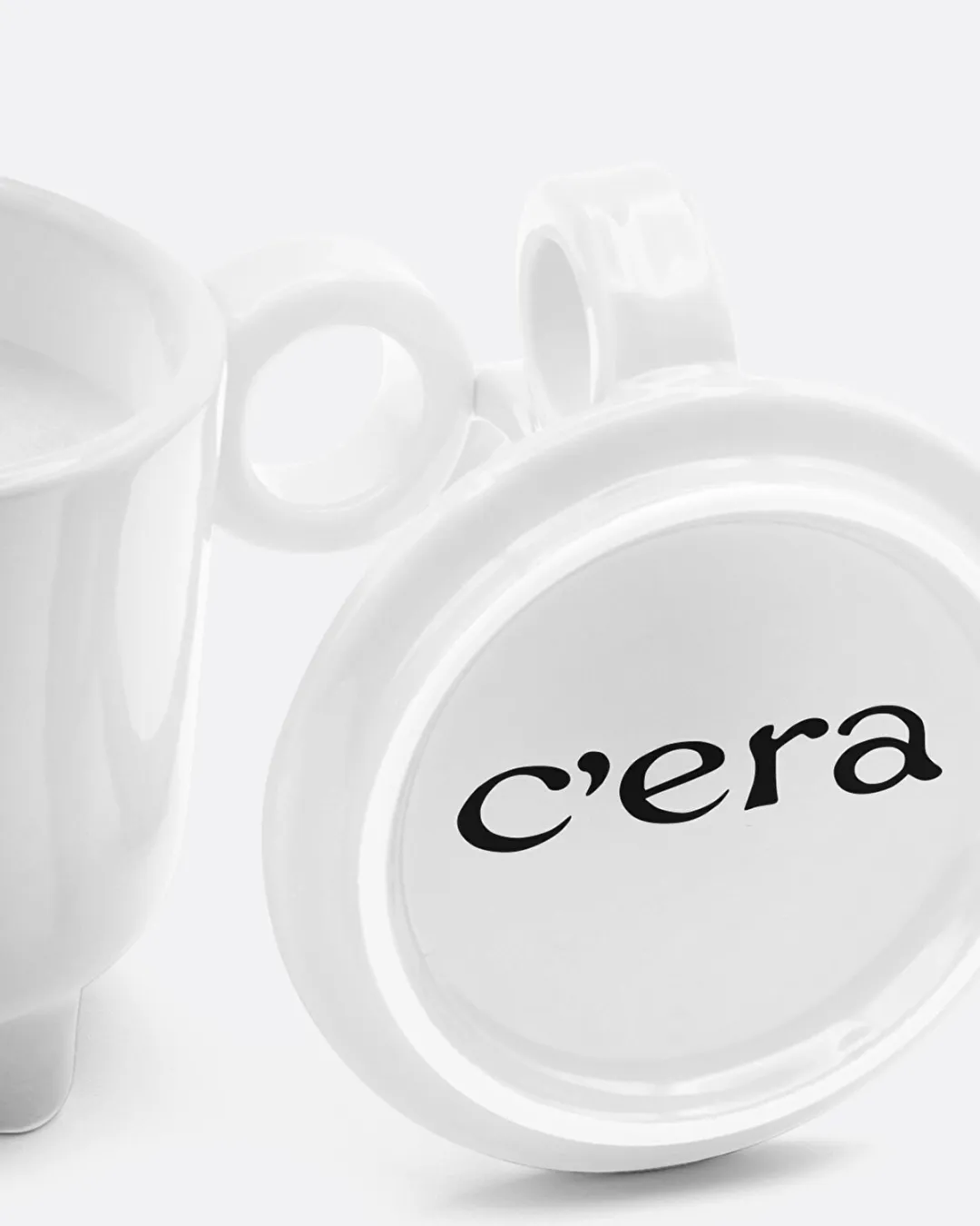 Aria Cup Beyaz Mum - 3