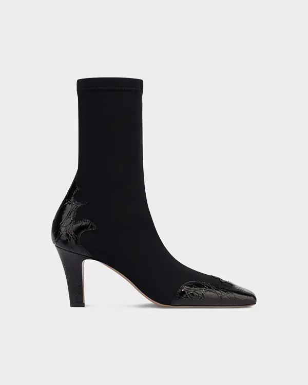 Belle Western Ankle Siyah Kadın Bot