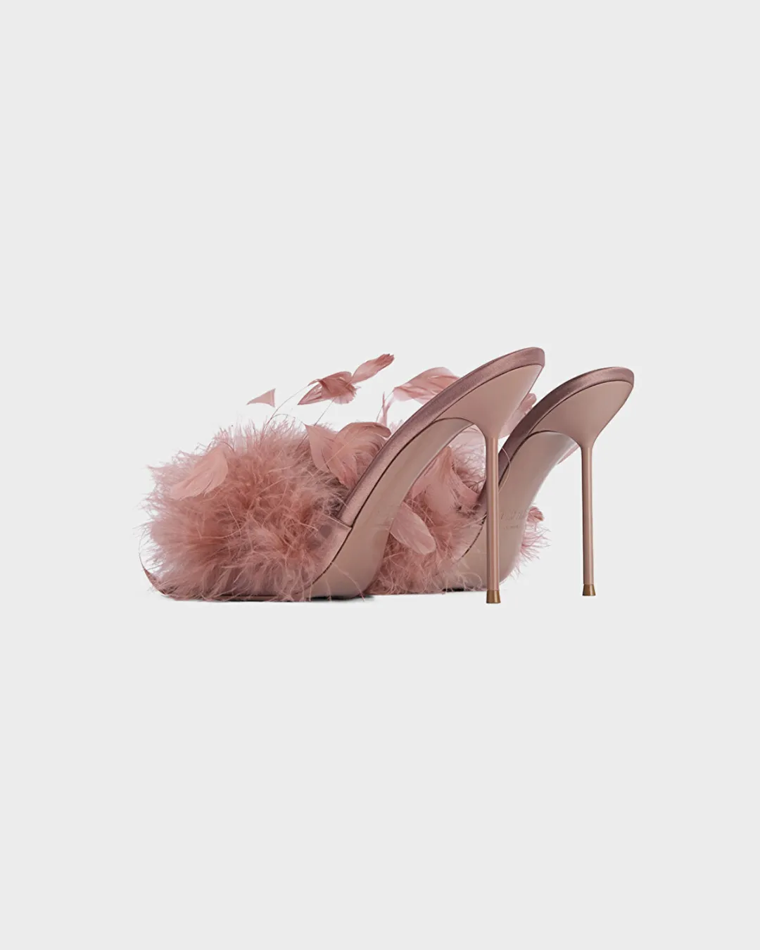 Lidia Feather Bej Kadın Terlik - 3