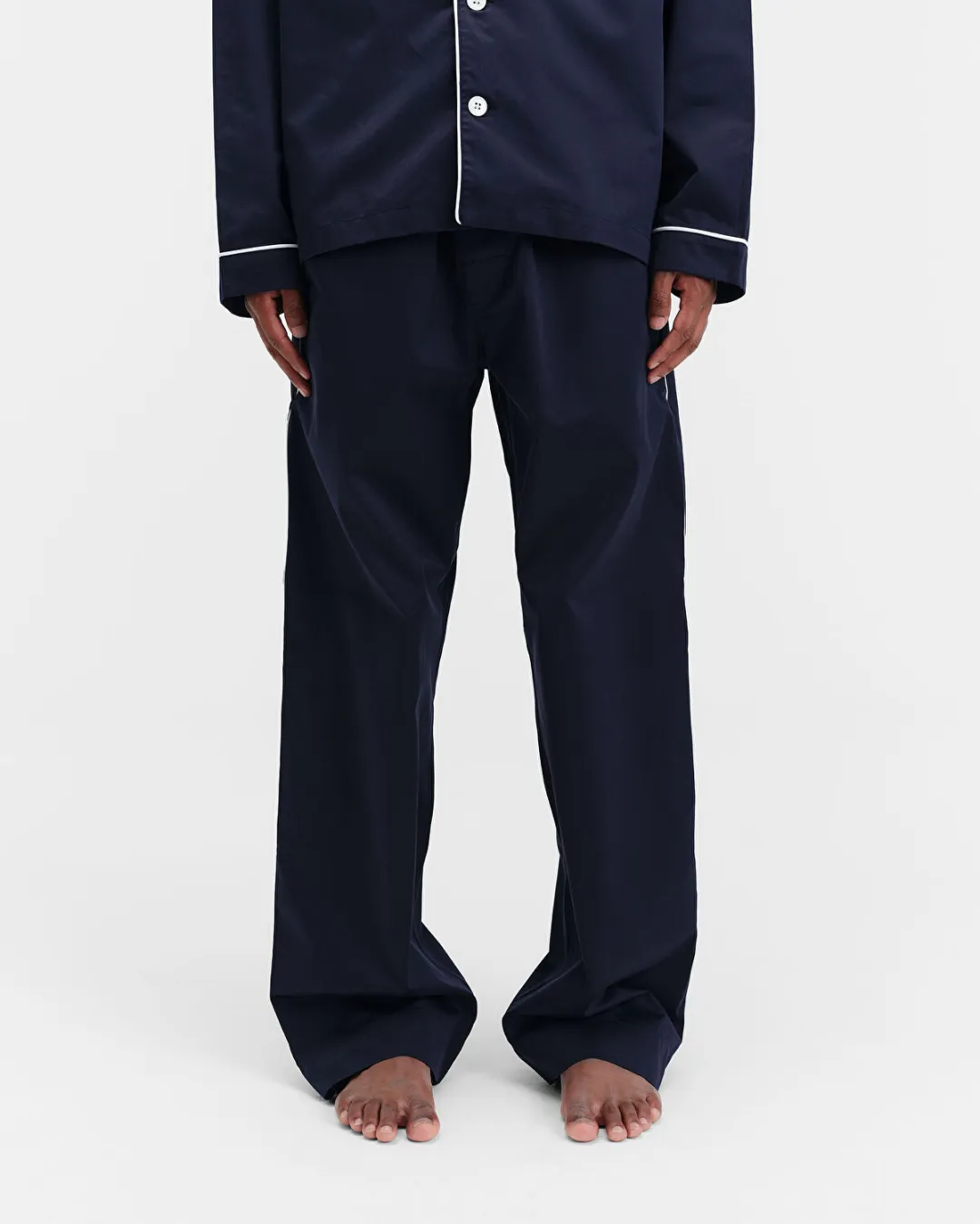 Lacivert Saten Erkek Pijama Altı - 4