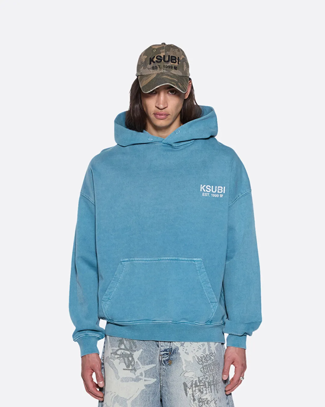 State Ekcess Mavi Erkek Sweatshirt - 3
