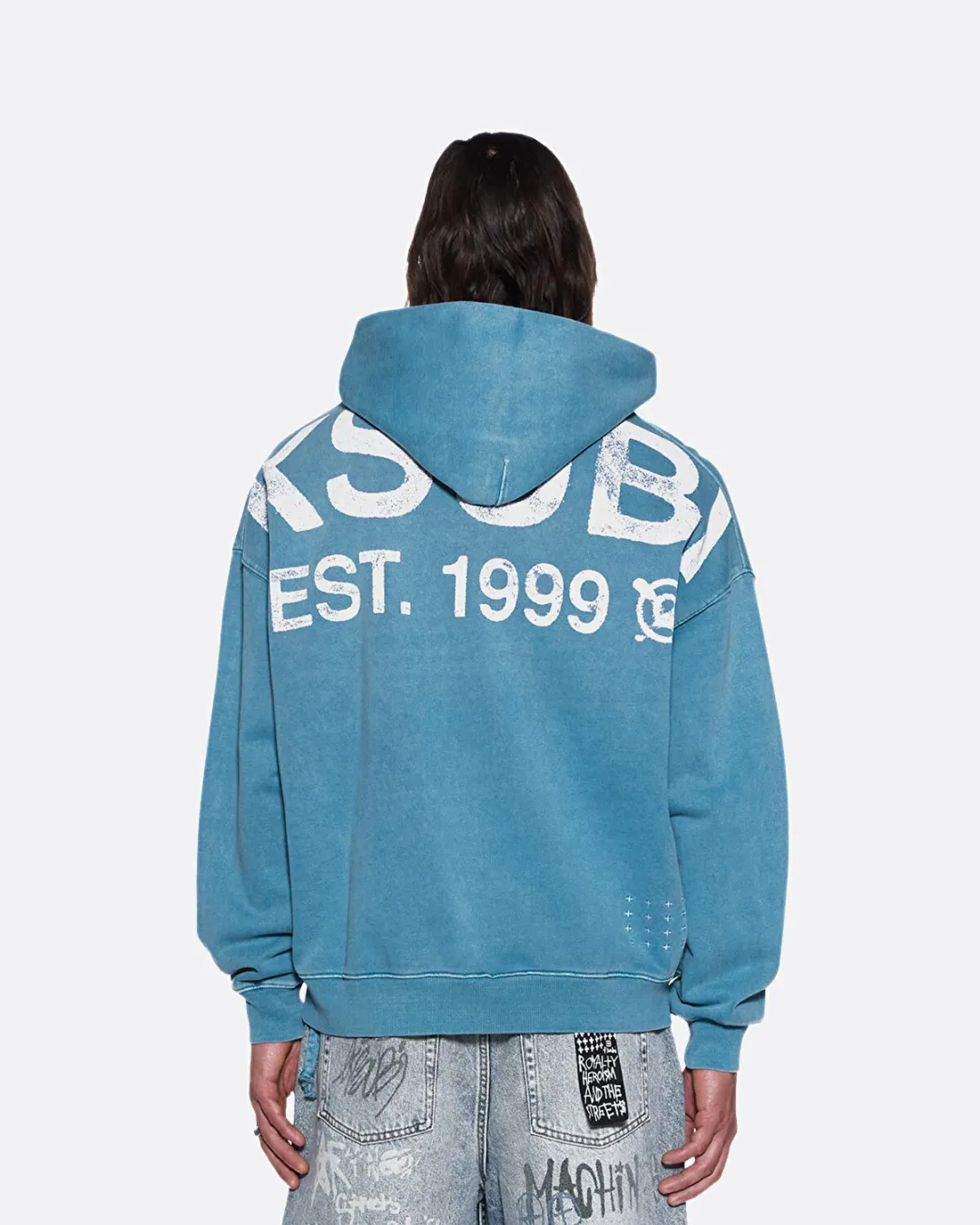 State Ekcess Mavi Erkek Sweatshirt - 5