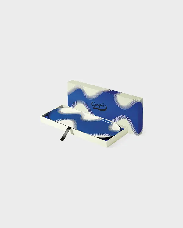 Wave Mavi Dekoratif Tabak 15x40x1,3 cm