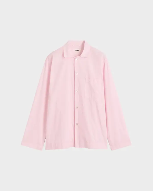 Pembe Poplin Erkek Pijama Üstü