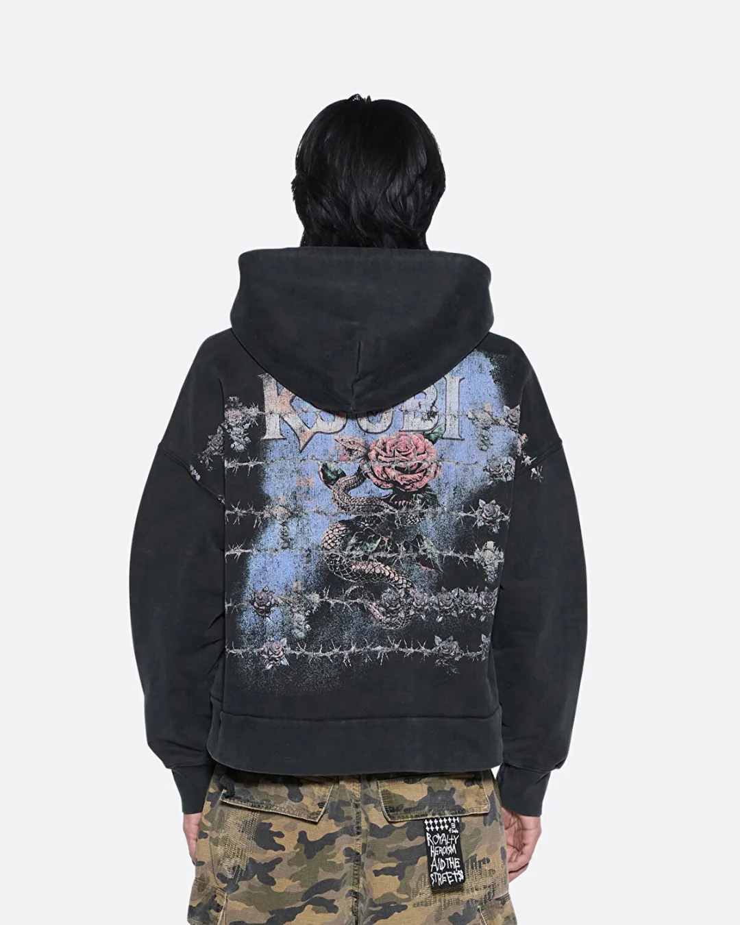 Death Snake Halen Siyah Erkek Sweatshirt - 5
