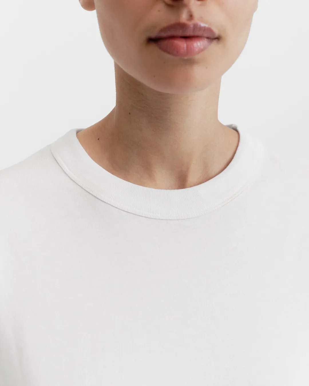 Beyaz Uzun Kollu Kadın T-Shirt - 4