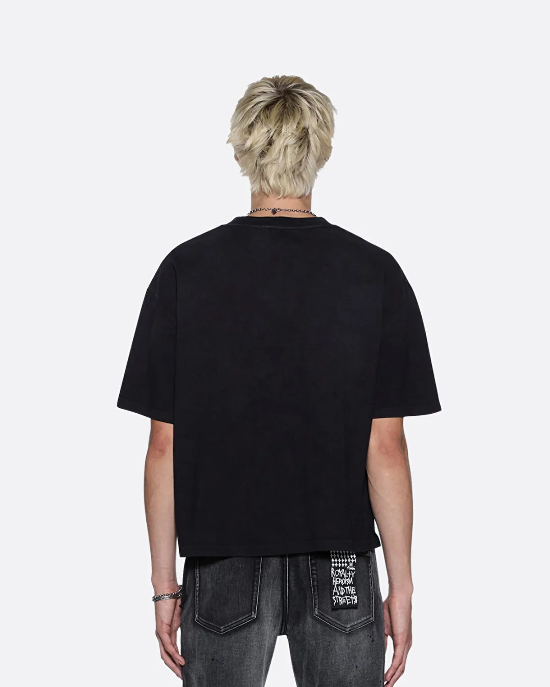 Kstudio Halen Soluk Siyah Erkek T-shirt - 3