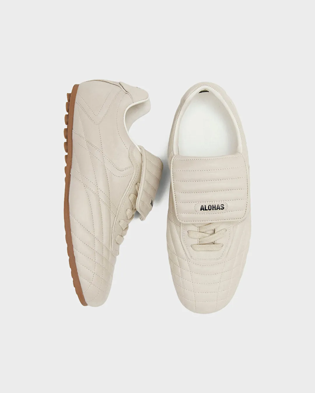 Tb.99 Krem Kadın Sneakers - 3