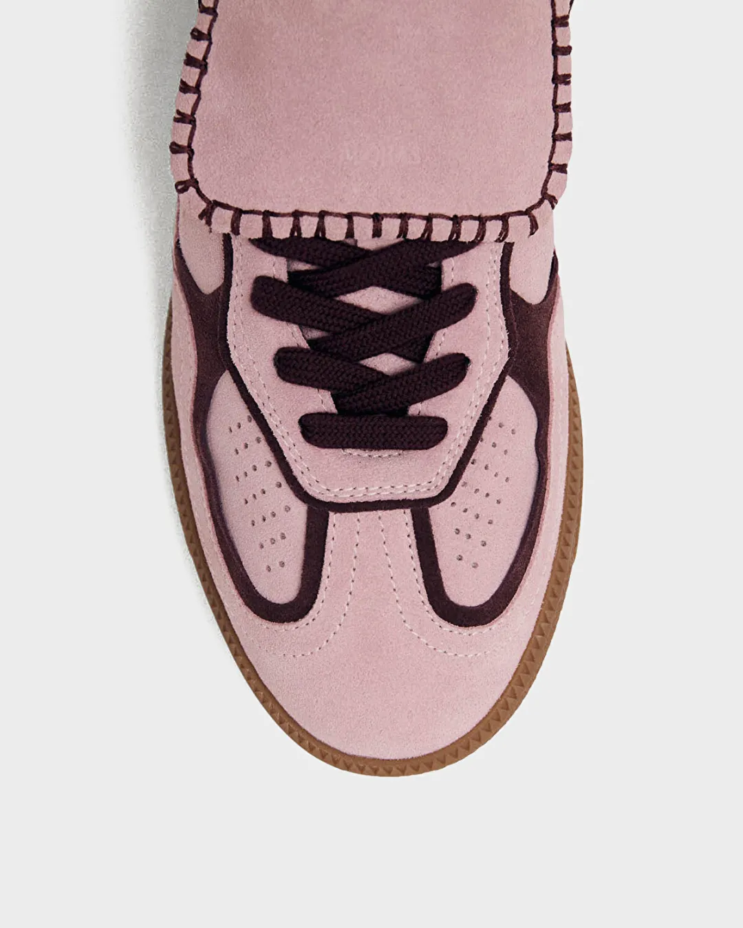 Tb.490 Club Pembe Süet Kadın Sneakers - 5