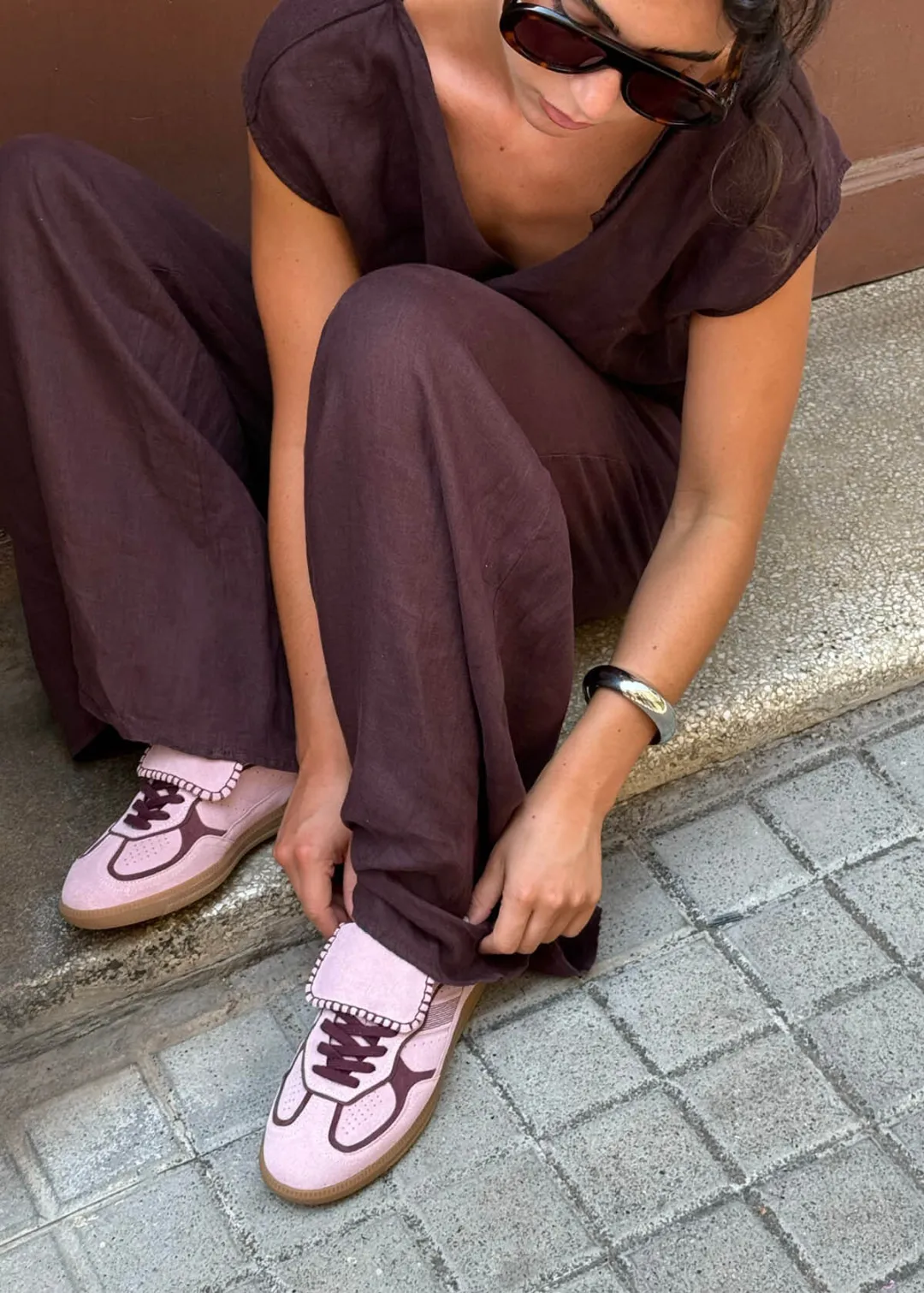 Tb.490 Club Pembe Süet Kadın Sneakers - 0