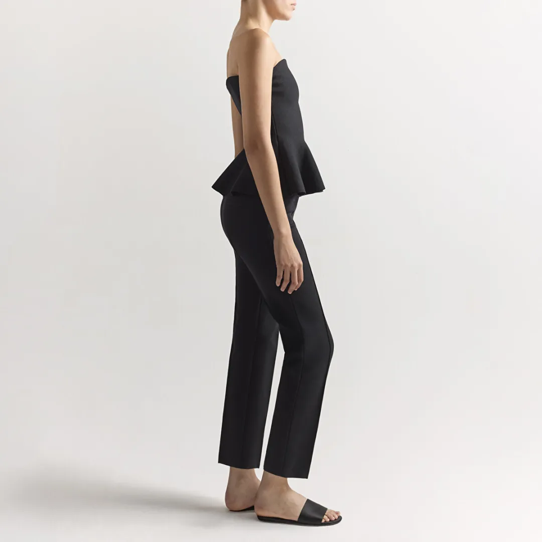 Merino Louis Siyah Kadın Pantolon - 0