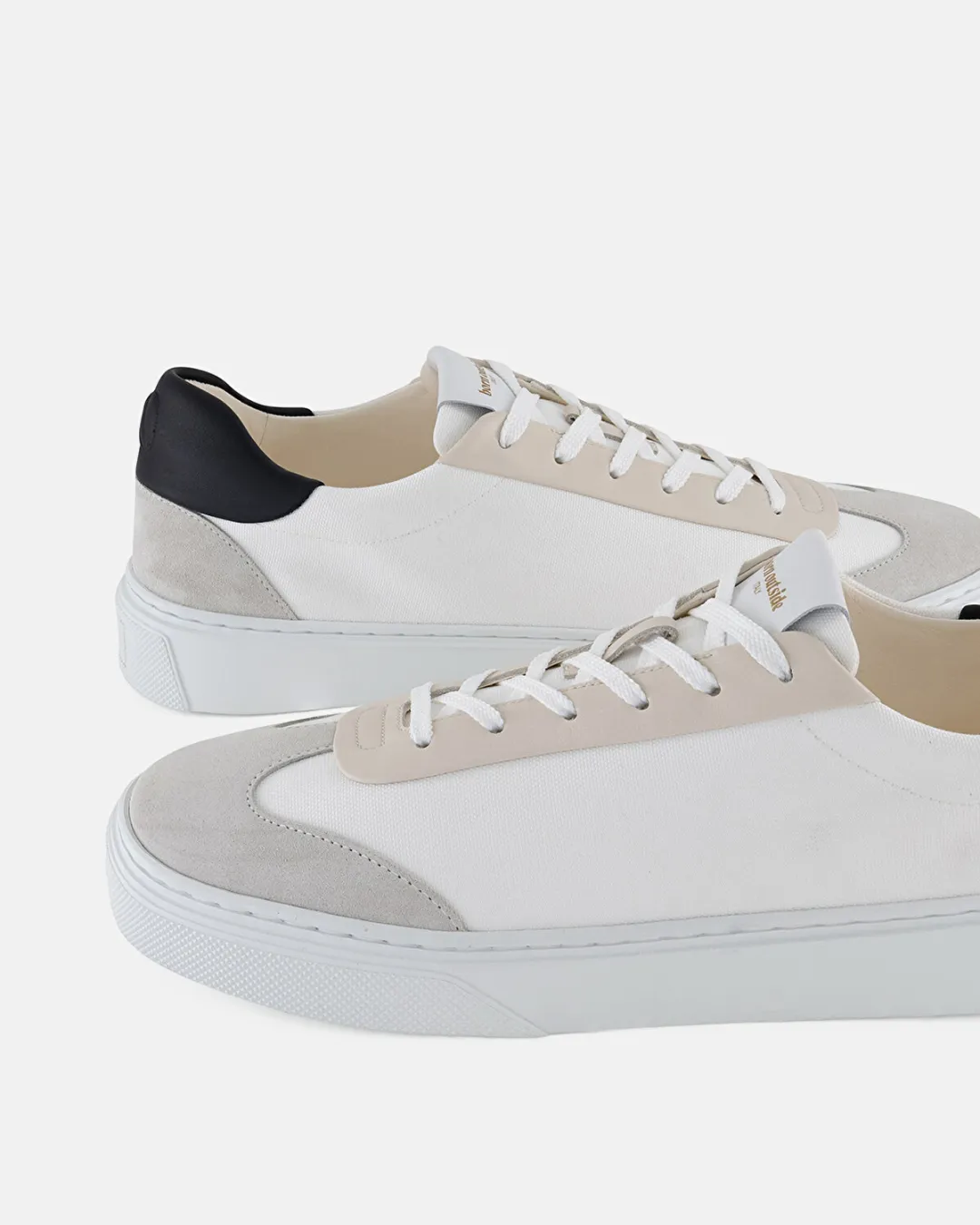 004 Bej-Beyaz Erkek Sneakers - 4