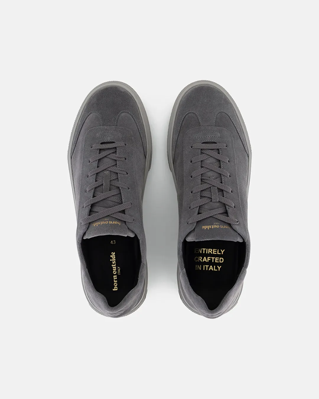 004 Gri Erkek Sneakers - 2