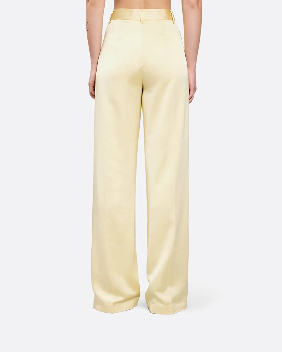 Nathalie Krem Kadın Pantolon - 6