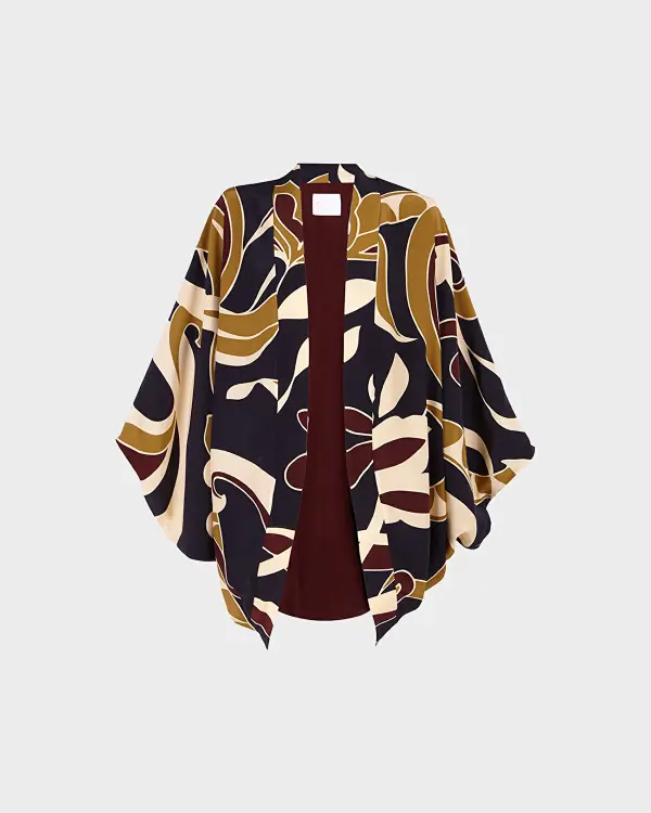 Çok Renkli Kadın Kimono