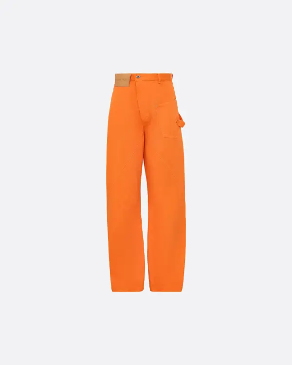 Twisted Workwear Turuncu Erkek Jean Pantolon