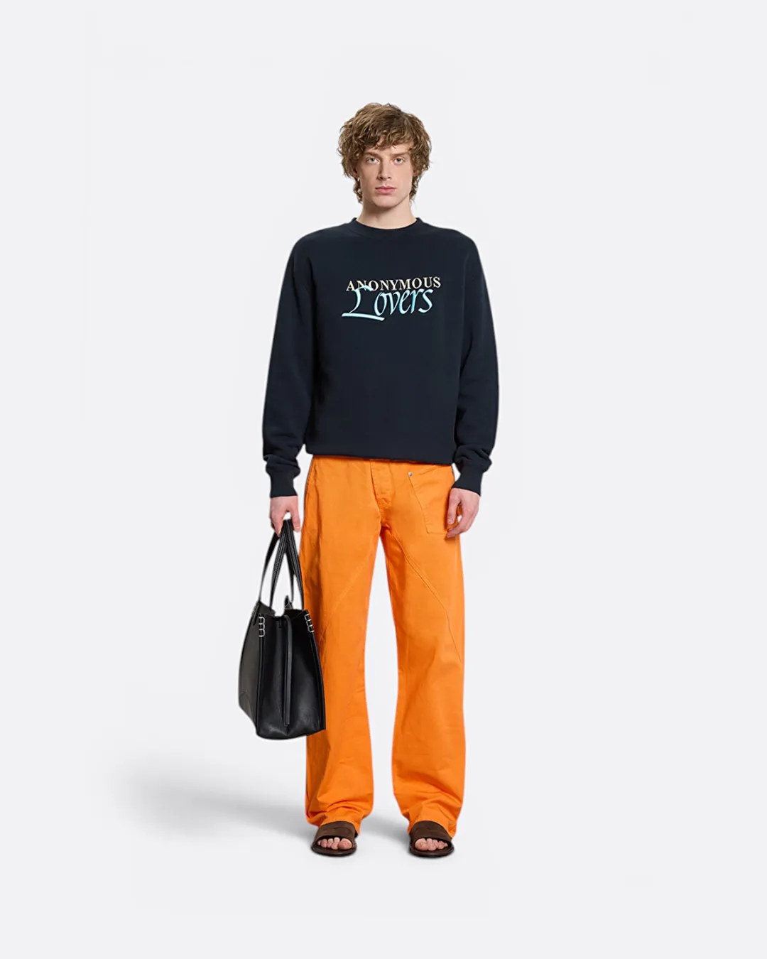 Twisted Workwear Turuncu Erkek Jean Pantolon - 2