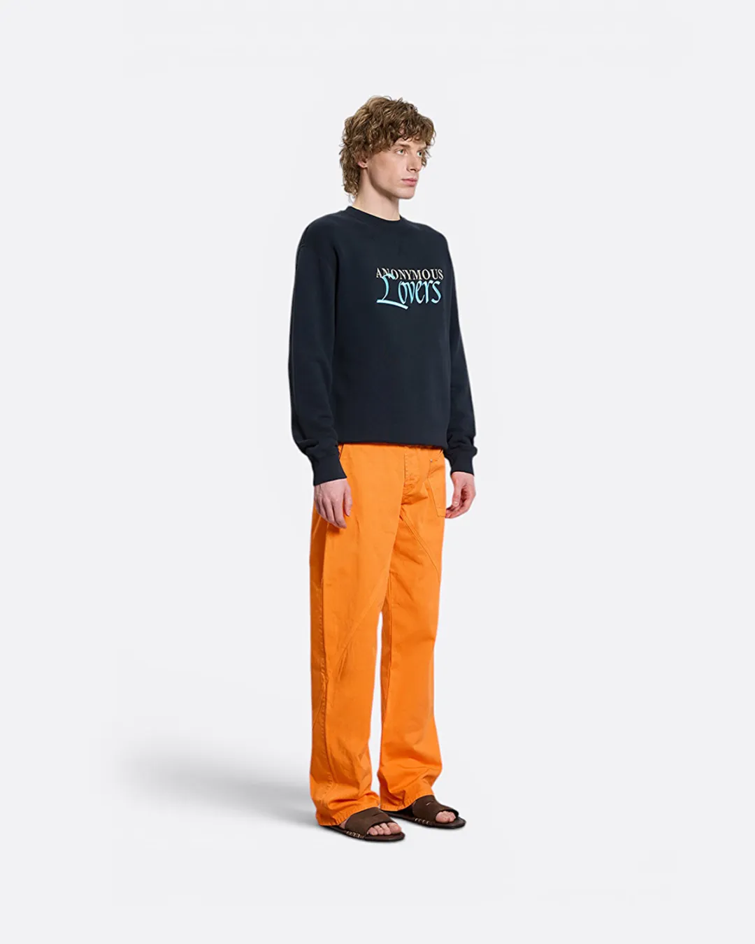 Twisted Workwear Turuncu Erkek Jean Pantolon - 3