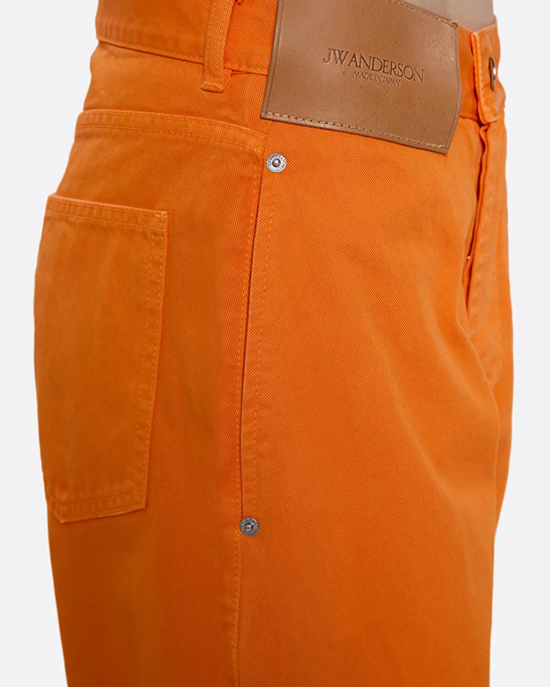 Twisted Workwear Turuncu Erkek Jean Pantolon - 6